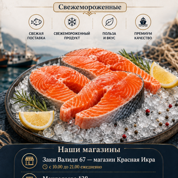 Стейк Семги 1 кг