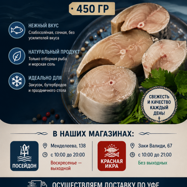 Скумбрия с/с 450 гр. пл/б